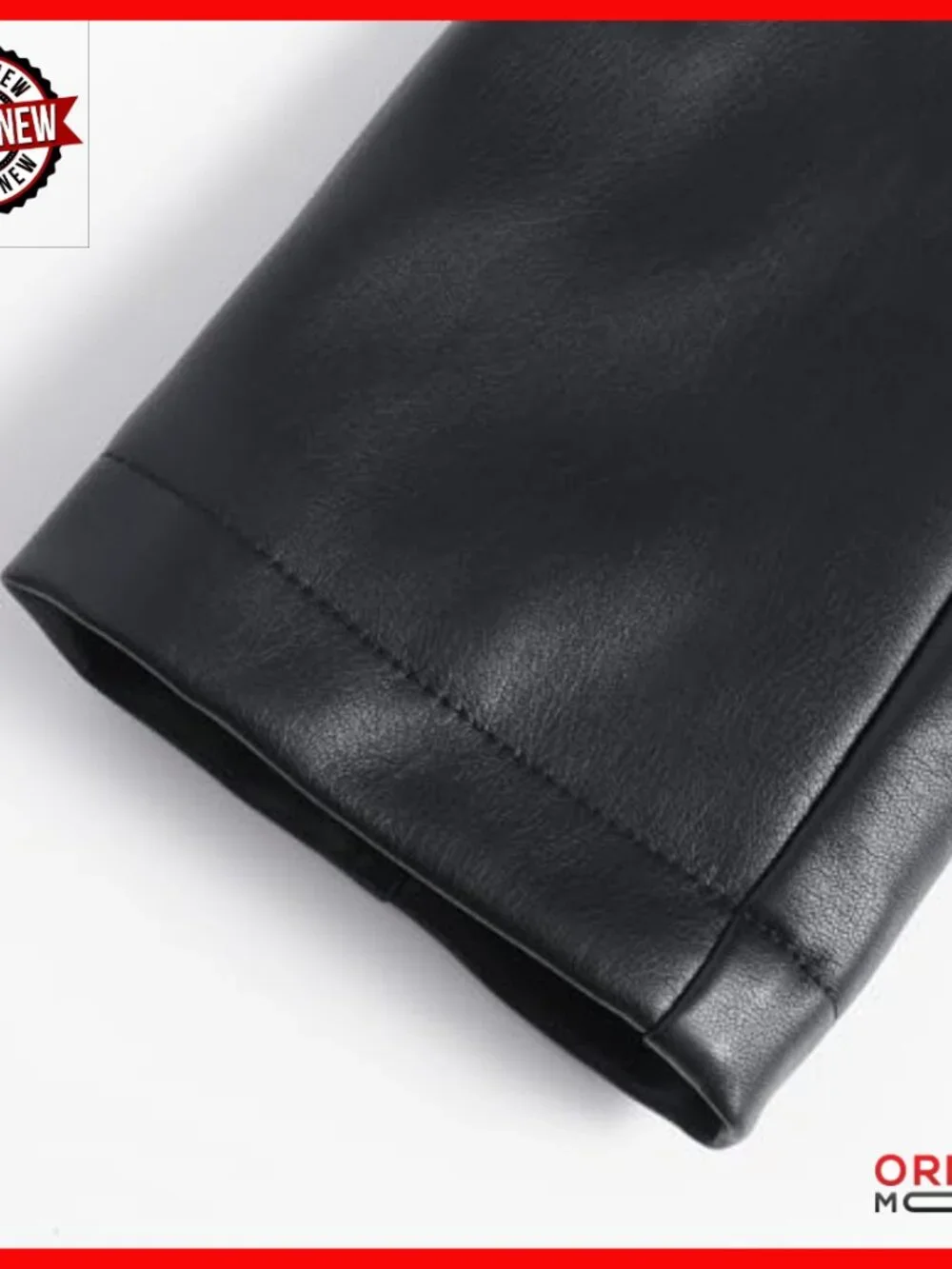 Faux Leather Fringe Jacket Crop Moto Top Western Cowgirl Concert Outfit - Picture 6 of 7